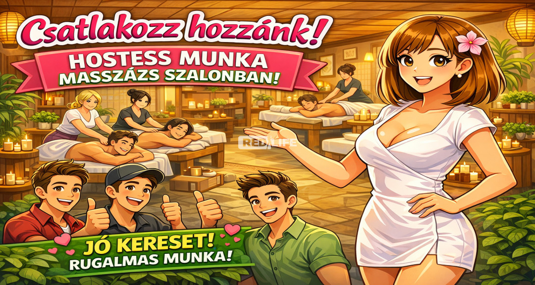 Hostess / toborz&oacute; l&aacute;nyokat keres&uuml;nk