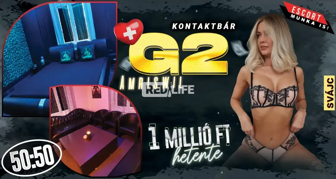 G2 kontaktbár Svájcban: napi 40+